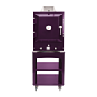 Bertha Original Table Top Stand with Open Shelf - Aubergine