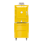 Bertha Table Top Stand with Drawers - Yellow