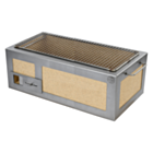 Medium Long Kasai Konro Grill with Stainless Steel Frame