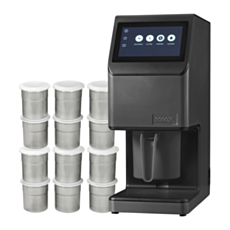 Pacojet 4 with 12 Chrome Steel Pacotizing® Beakers