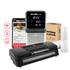 iVide® Plus Jnr. Sous Vide Cooker VS270P Bundle (WIFI)