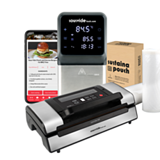 iVide® Plus Jnr. Sous Vide Cooker VS520P Bundle (WIFI)