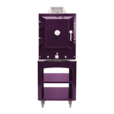 Bertha Original Table Top Stand with Open Shelf - Aubergine