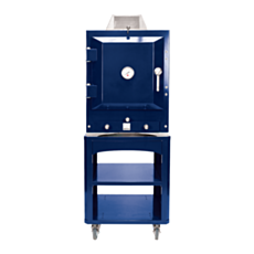 Bertha Original Table Top Stand with Open Shelf - Dark Blue