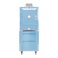 Bertha Table Top Stand with Drawers - Duck Egg Blue