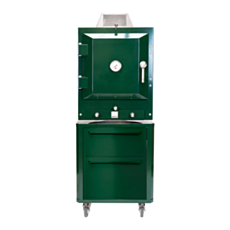 Bertha Table Top Stand with Drawers - British Racing Green