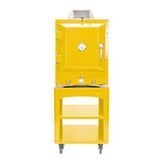 Bertha Original Table Top Stand with Open Shelf - Yellow