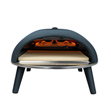 Manufacturer Refurbished - Delivita New Diavolo Gas-Fired Pizza Oven - Navy
