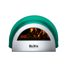Delivita Wood-Fired Pizza Oven 2025 - Emerald Green