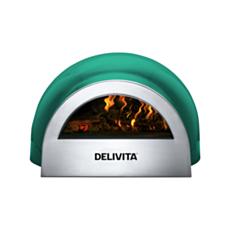 Delivita Wood-Fired Pizza Oven 2025 - Emerald Green