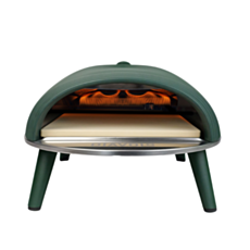 Manufacturer Refurbished - Delivita New Diavolo Gas-Fired Pizza Oven - Green