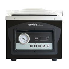 SousVideTools® Fresco 400 Duo Vacuum Packing Machine with 2 x 400mm Sealing Bars Black